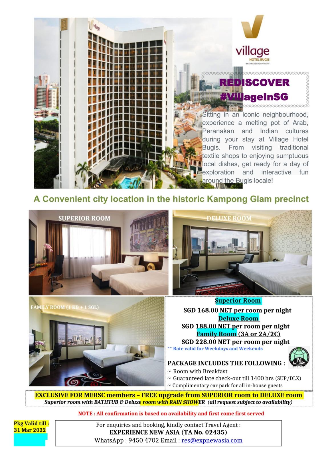 village hotel bugis